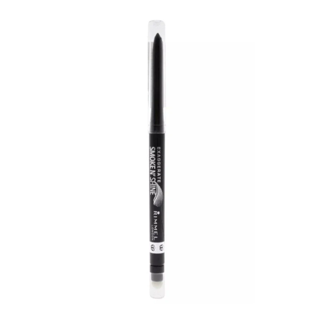 Rimmel Exaggerate Smoke N' Shine Automatic Gel Eyeliner, 001 Little Black Smokey